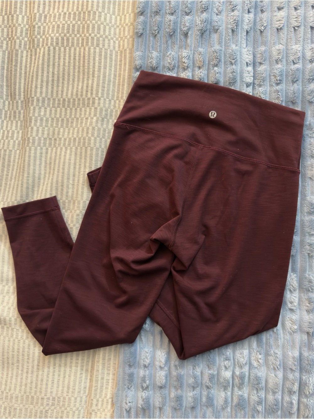 Lululemon Wunder Train High Rise Tight Leggings - Merlot/Deep Burgundy | Size 8